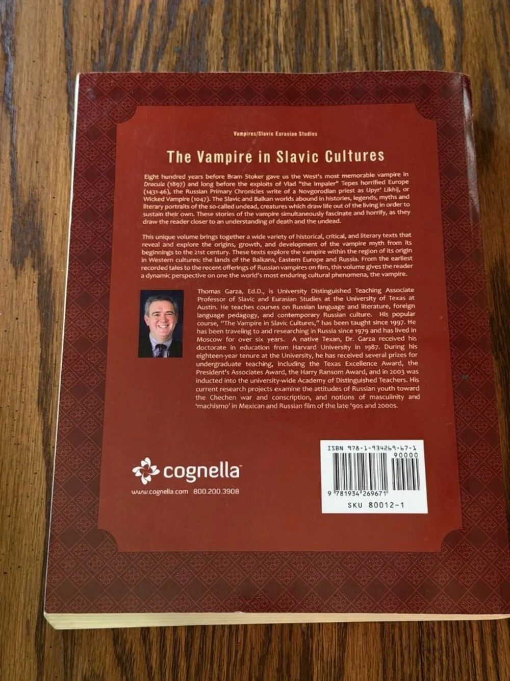 Vampire in Slavic Cultures by‎ Thomas Garza (2010, Trade Paperback)